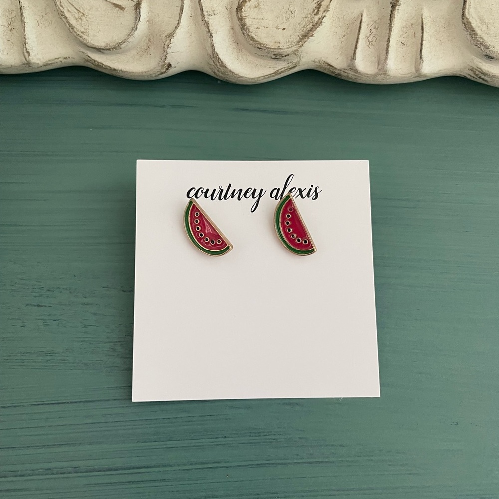Watermelon Earrings